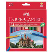 Набор карандашей цветных Faber-Castell Classic Color Замок и рыцари 24 цв